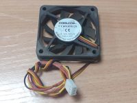 Лот: 19961768. Фото: 2. Кулер 60мм. 3 pin, толщина 11мм... Комплектующие