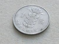 Лот: 19629752. Фото: 6. Монета 1 франк один Бельгия 1958...
