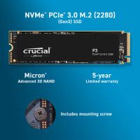 Лот: 21437810. Фото: 2. SSD диск Crucial 4TB P3 NVMe PCIe... Комплектующие