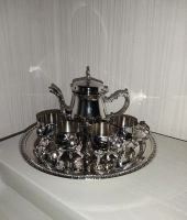 Лот: 25436196. Фото: 2. Сервиз мельхиоровый мельхиор. Посуда, кухонная утварь