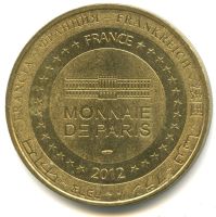 Лот: 16251080. Фото: 2. Франция 2012 жетон медаль Париж... Значки, медали, жетоны