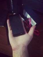 Лот: 4975975. Фото: 2. iPhone 5 Black 16Gb. Смартфоны, связь, навигация