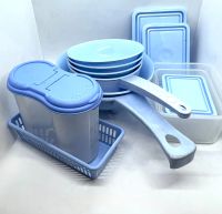 Лот: 19676863. Фото: 2. 💎 Голубой дачный набор: ковш... Посуда, кухонная утварь
