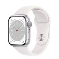 Лот: 20275561. Фото: 5. Apple watch series 8 41mm silver...