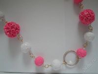 Лот: 327284. Фото: 2. Изделия из полимерной глины колье... Ювелирные изделия, бижутерия, часы