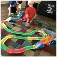 Лот: 14969168. Фото: 13. 🚗 🚙 Magic Tracks гибкая светящаяся...