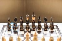 Лот: 11612993. Фото: 12. Шахматы Ледовое побоище 50х50...
