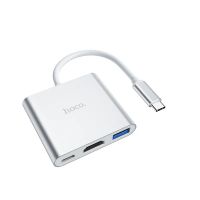 Лот: 24962457. Фото: 2. USB хаб (Type-C хаб) Hoco HB14... Периферия