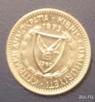 Лот: 8273678. Фото: 2. 25 центов Кипр. Монеты