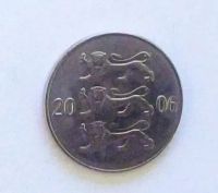 Лот: 20287197. Фото: 2. Эстония 20 сенти (центов) 2006. Монеты