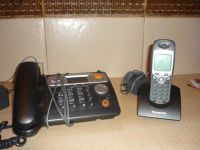 Лот: 1669722. Фото: 2. Телефон Panasonic с доп.трубкой... Стационарные, спутниковые телефоны