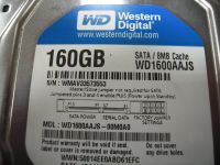 Лот: 12847069. Фото: 2. Жесткий диск HDD 160gb WD (WD1600AAJS... Комплектующие