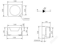 Лот: 1474476. Фото: 2. Cветодиоды SMD белые. Радиодетали  (электронные компоненты)