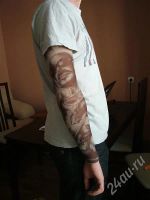 Лот: 253622. Фото: 2. Татуировка на всю руку без боли... Аксессуары