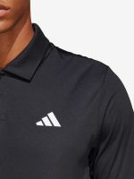 Лот: 22410032. Фото: 3. Поло мужское adidas club, Черный. Одежда, обувь, галантерея