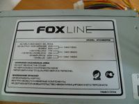 Лот: 17661656. Фото: 2. Блок питания FoxLine ATX450PRS. Комплектующие