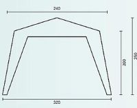 Лот: 5522844. Фото: 2. Тент Шатер Кухня CAMPaCK-TENT... Туризм