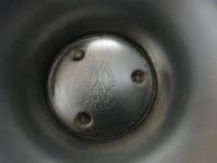 Лот: 9539155. Фото: 5. Винтажные фужеры на подносе нержавеющая...