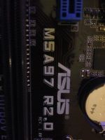 Лот: 14995365. Фото: 2. Материнская плата asus m5a97. Комплектующие