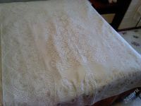 Лот: 1119151. Фото: 3. Скатерть белая,ажурная на стол. Домашний быт