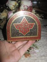 Лот: 11994410. Фото: 9. Винтажная салфетница восточный...