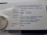 Лот: 17383931. Фото: 6. США 50 центов 1986 г ( Half dollar...