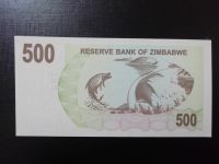 Лот: 15263200. Фото: 2. Банкнота. Зимбабве 500 долларов... Банкноты