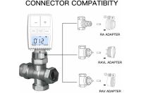 Лот: 25529496. Фото: 3. Термостат MOES ZigBee Thermostat... Компьютеры, оргтехника, канцтовары