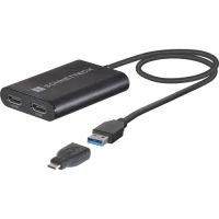 Лот: 21431321. Фото: 3. Адаптер Sonnet DisplayLink USB-A... Компьютеры, оргтехника, канцтовары