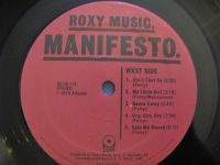 Лот: 6784220. Фото: 3. Roxy Music "Manifesto" 1976 год... Красноярск