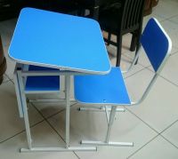 Лот: 7427899. Фото: 2. парта и стул для школьника Голубой. Детская мебель