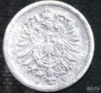 Лот: 13241465. Фото: 2. Германия. 20 пфеннигов. 1874 год... Монеты