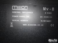 Лот: 9062274. Фото: 2. обмен Hi-Fi акустика Mission MV-8... Аудиотехника