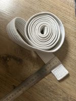 Лот: 25885810. Фото: 2. Пояс белый спортивный для единоборств. Спортивные товары