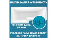 Лот: 25257949. Фото: 4. Ванна пристенная Marka One Linea. Красноярск