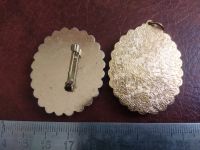 Лот: 21985160. Фото: 4. 2 шт. Одним лотом. Брошь и кулон...