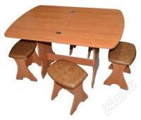 Лот: 5521957. Фото: 2. Обеденная группа Гулливер. трансформер... Кухонная мебель