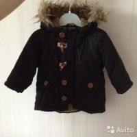 Лот: 6877470. Фото: 2. Куртка-парка унисекс Zara kids... Одежда и аксессуары