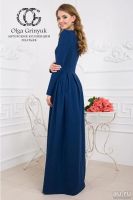 Лот: 9607296. Фото: 3. Платье "Лера" синее с 44 по 46... Одежда, обувь, галантерея