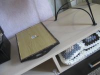 Лот: 4573223. Фото: 2. деревянный поднос. облезший слегка. Посуда, кухонная утварь