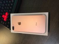Лот: 12838831. Фото: 2. IPhone 7 plus Rose Gold 128Gb. Смартфоны, связь, навигация