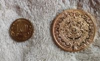 Лот: 18872873. Фото: 2. "Монета майя", "Монета ацтеков... Значки, медали, жетоны