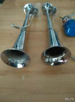 Лот: 8898050. Фото: 2. Сигнал звуковой 2-х рожковый воздушный. Автохимия, масла, тюнинг