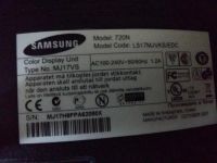 Лот: 6459121. Фото: 2. Монитор Samsung 720N --. Мониторы, проекторы
