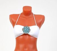 Лот: 2954936. Фото: 2. Купальник голубой. Женская одежда