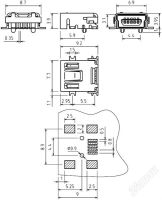 Лот: 2227568. Фото: 3. Гнездо Mini USB (M1-J). Красноярск