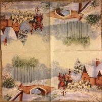 Лот: 15190186. Фото: 3. Салфетка для декупажа. Новый год... Красноярск