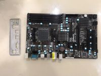 Лот: 15247841. Фото: 4. Материнская плата Asrock + Задняя... Красноярск