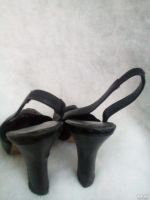 Лот: 13607584. Фото: 2. Босоножки,,KarloPazolini",черные... Женская обувь