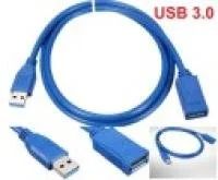 Лот: 16368064. Фото: 2. Кабель - Удлинитель USB 3.0 (3... Комплектующие
